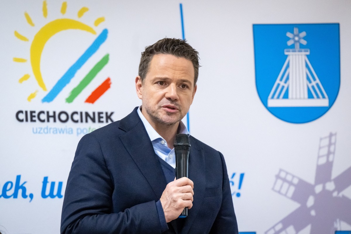 Kandydat KO w wyborach na prezydenta RP, prezydent stolicy Rafał Trzaskowski.
