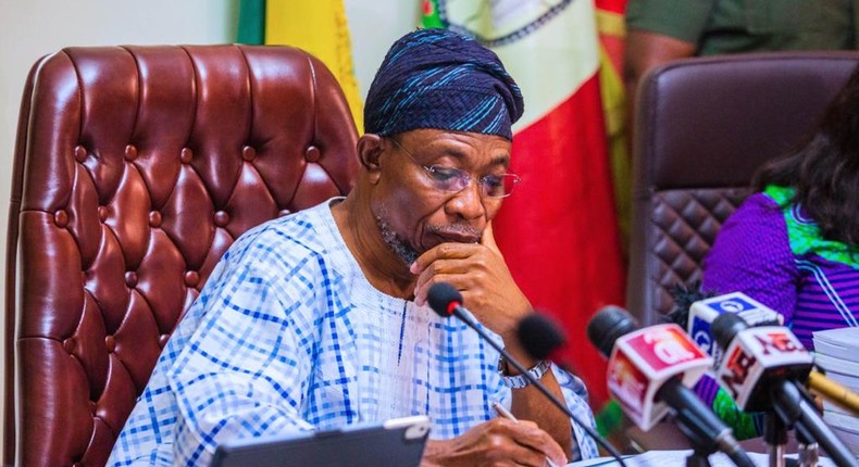 The Minister of Interior, Rauf Aregbesola, calls on Nigerians to reject violence [Twitter/@raufaregbesola]