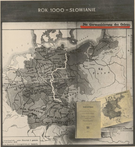 Ilustracja z albumu "Polska: Ziemie Odzyskane", 1947 r.