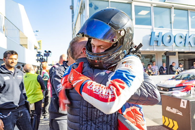 Szymon Ładniak po zwycięstwie na torze Hockenheimring