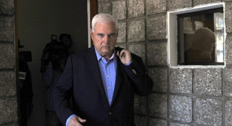 Several members of the former cabinet of former Panamanian President Ricardo Martinelli, seen in 2015, have been jailed on corruption charges related to the Brazilian construction giant Odebrecht