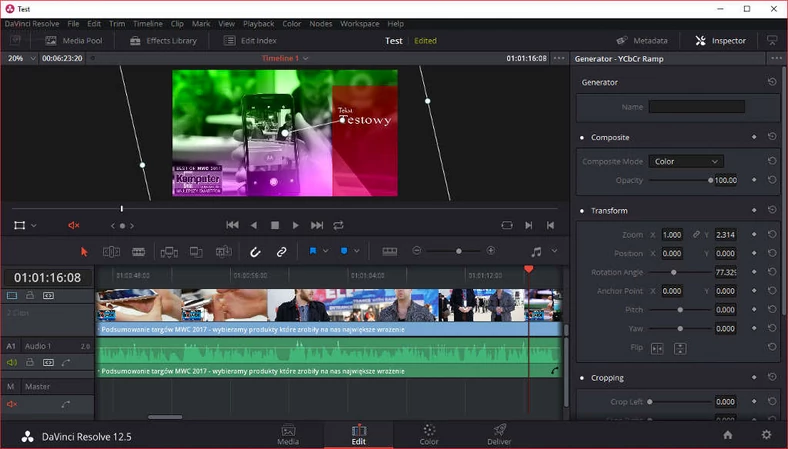 Davinci resolve 19