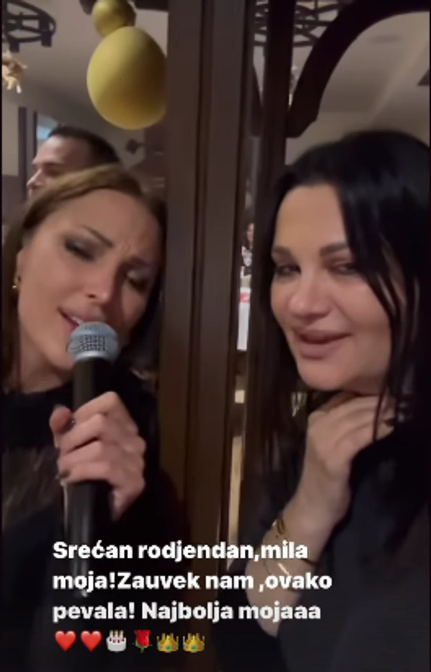 Aleksandra Prijović i Jana Todorović