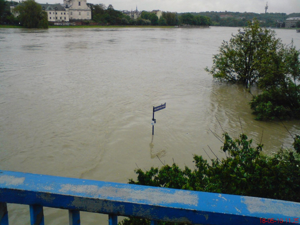 WISŁA KRAKÓW POWÓDŹ