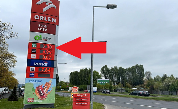 Ceny paliw - stacja Orlen 24 kwietnia 2024