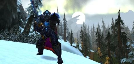 Screen z gry "World of Warcraft: Wrath of the Lich King"