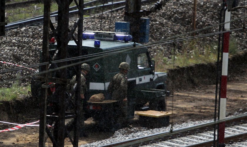 Bomba pod dworcem PKP w Gdańsku