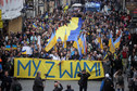  Marsz solidarności z Ukrainą w Krakowie