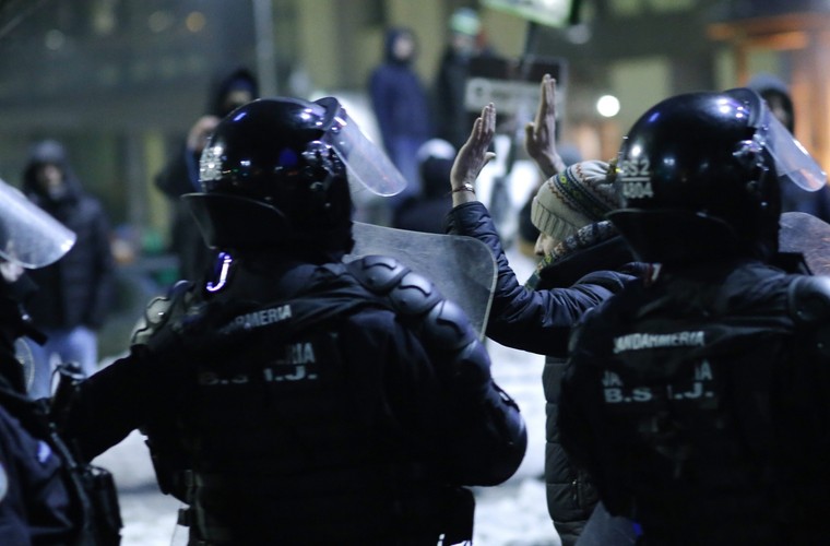 Demonstracja w Bukareszcie