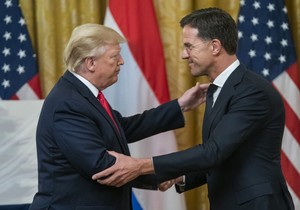 Donald Tramp i Mark Rute u Vašingtonu 18. jula 2019.