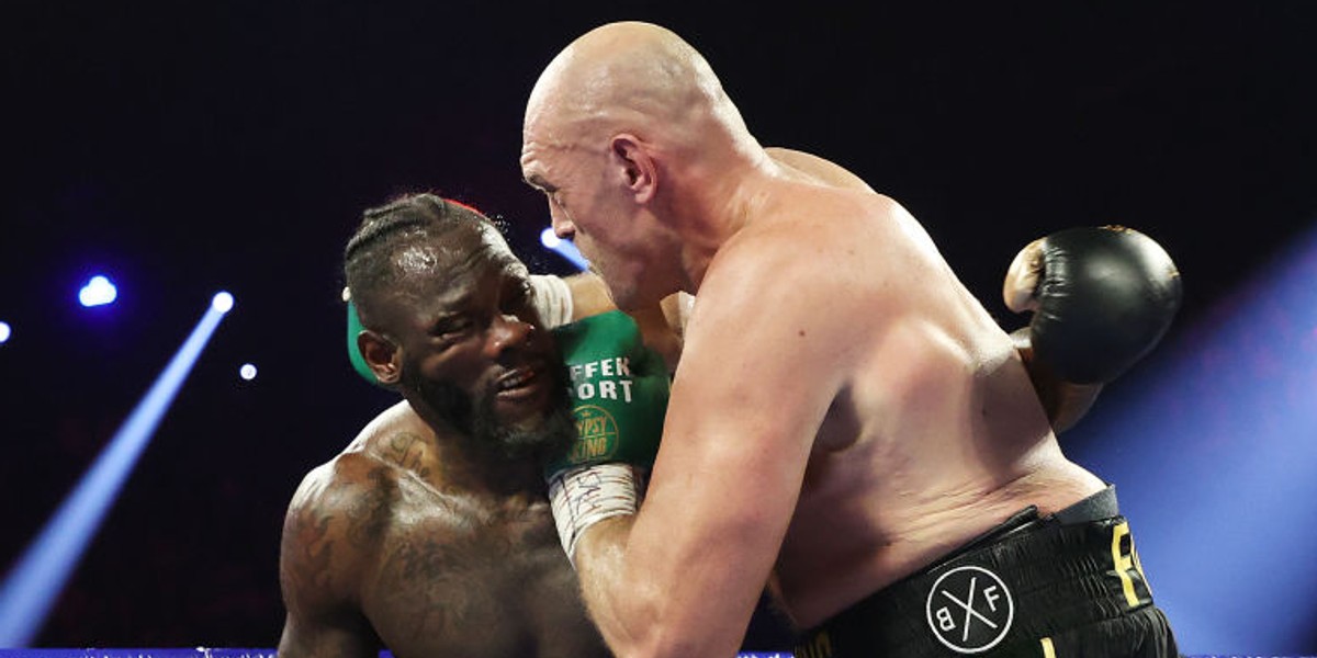 tyson fury zakazony koronawirusem walka  deontayem wilderem