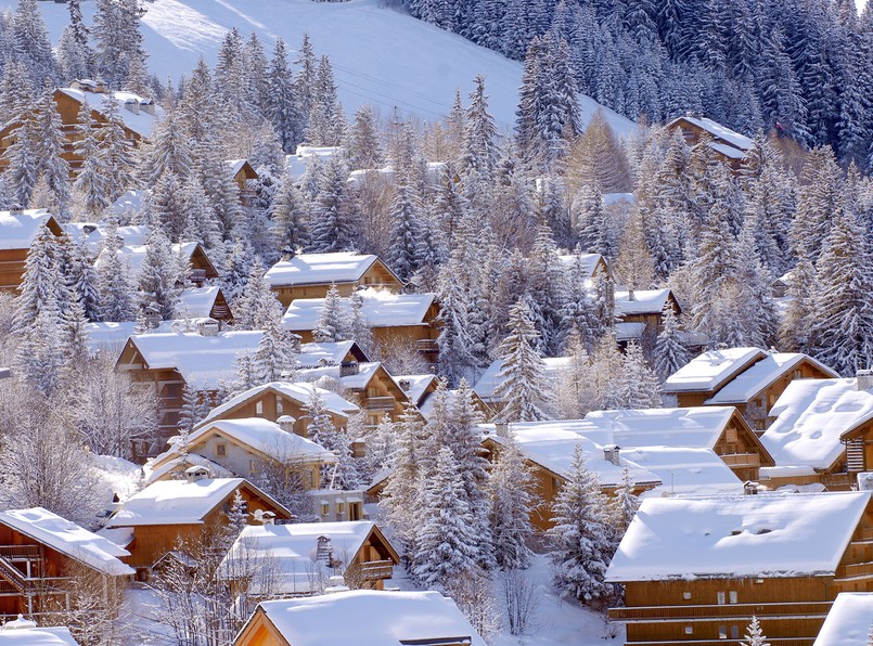 Meribel: Wyjątkowy klimat drewnianych domków