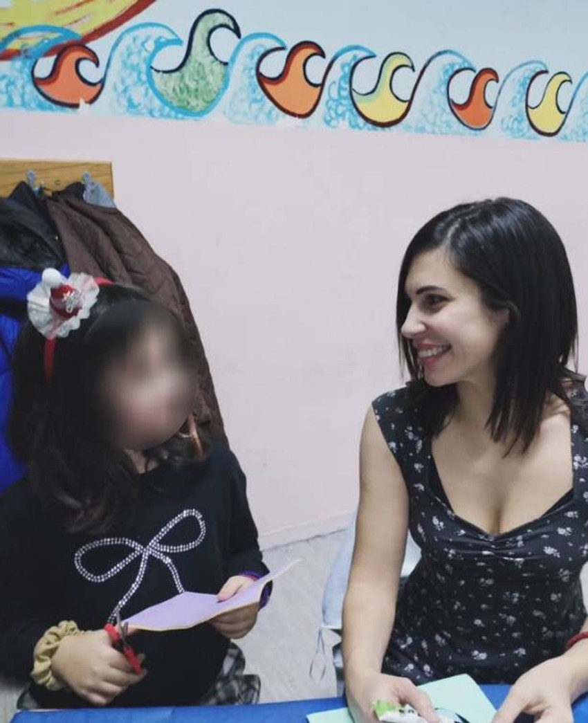 Iskra Brajović sa ćerkom