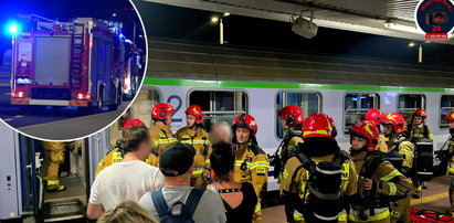 Koszmar podczas majówki. Kilkudziesięciu pasażerów ewakuowano z pociągu do Zakopanego