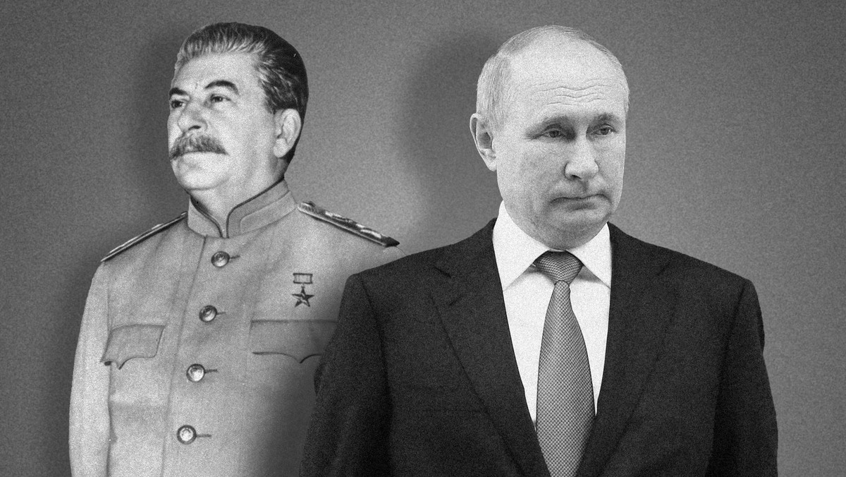 Józef Stalin i Władimir Putin