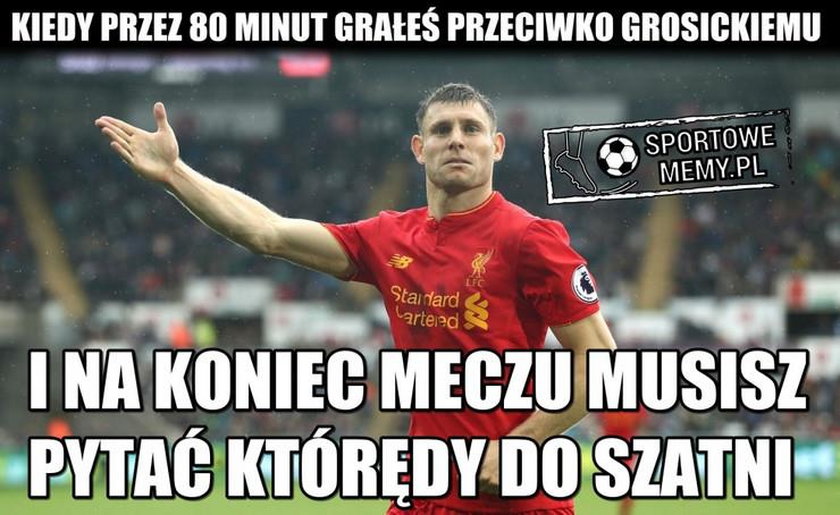 Memy po debiucie Kamila Grosickiego w Hull City. Tak pokonał Liverpool