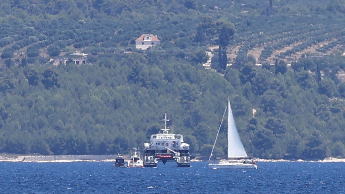 Sudar katamarana i jedrilice između Šolte i Brača 13. juna