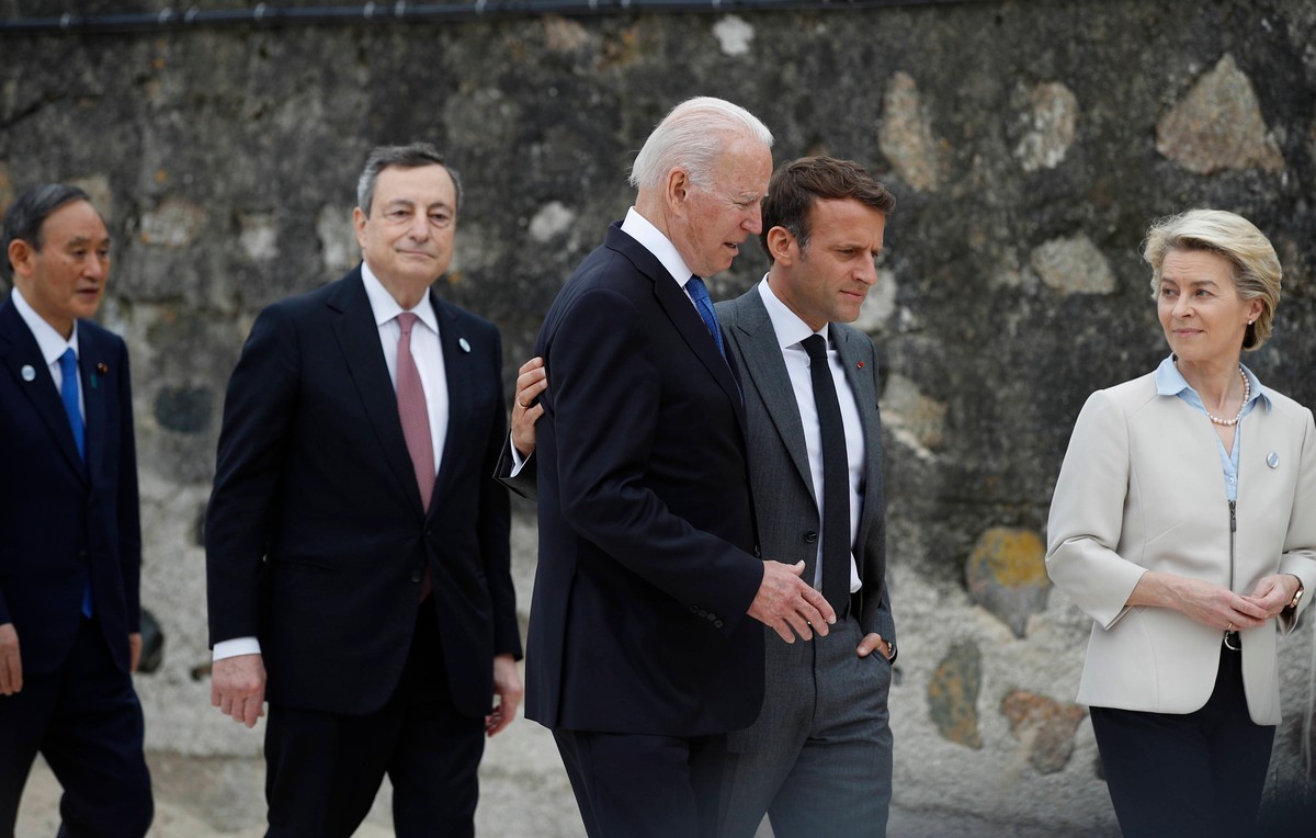 Ursula von der Leyen i Joe Biden