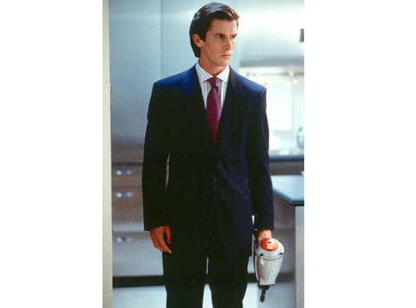 Christian Bale w "American Psycho"