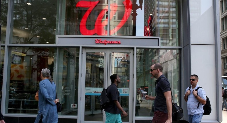 Walgreens' newly designed store has just two low-rise aisles stocking low-cost essentials.Chicago Tribune / Getty Images