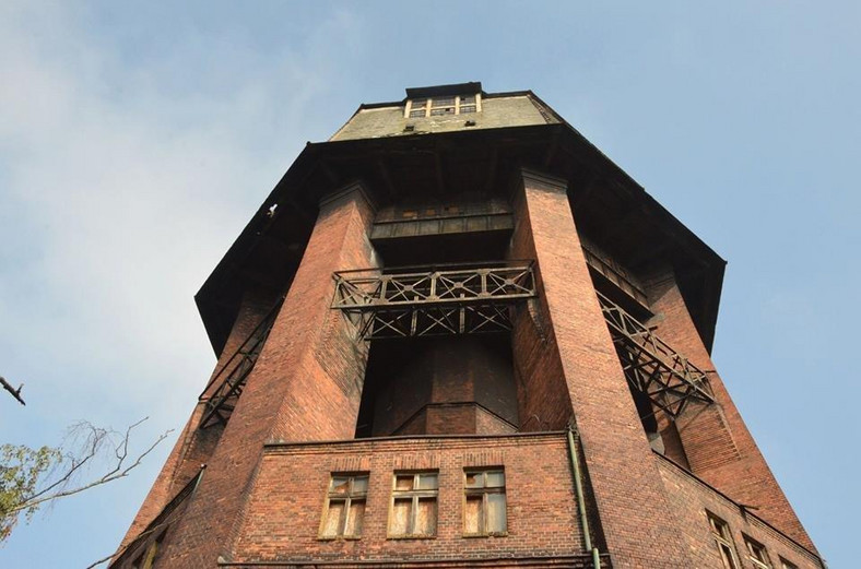  Wieża ciśnień z 1909 roku w Zabrzu