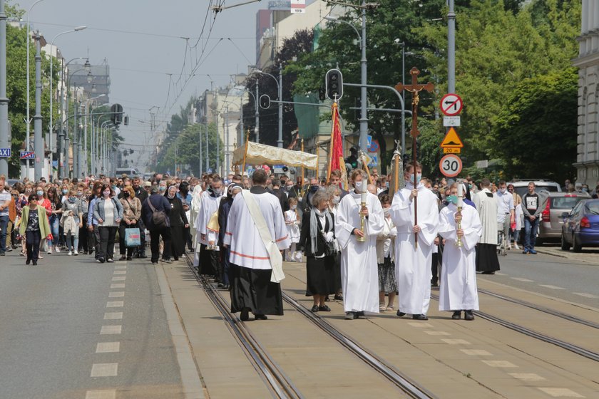 Boże Ciało w Łodzi