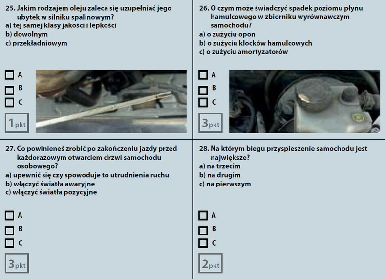 Egzamin teoretyczny na prawo jazdy - zestaw 3