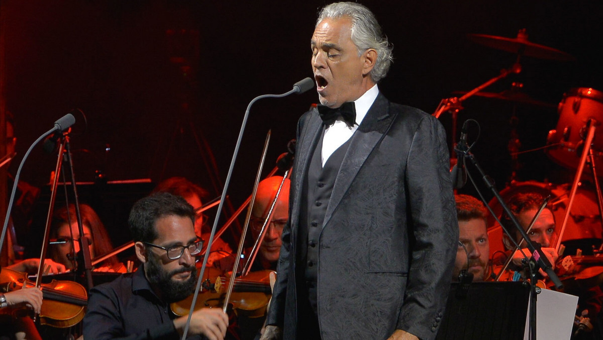 Andrea Bocelli: koncert w Warszawie na PGE Narodowym już 19 sierpnia