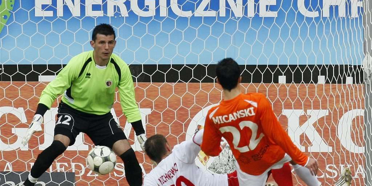 Zagłębie Lubin - Piast Gliwice 1:1 w 18. kolejce ekstraklasy