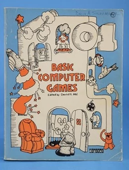 Książka „101 BASIC Computer Games” zawierała gry w języku BASIC, które mogliśmy przepisać do komputera. Była pierwszą taką pozycją, która sprzedała się w nakładzie ponad miliona egzemplarzy