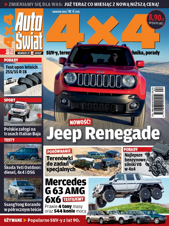 Nowy Auto Świat 4x4 już w sprzedaży i na tabletach