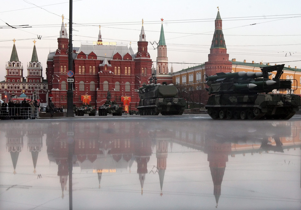 RUSSIA REHERSAL OF THE VICTORY DAY PARADE