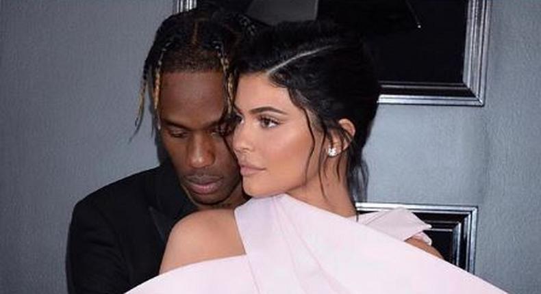 Kylie Jenner with boyfriend, Travis Scott who she has reportedly accused of cheating [Instagram/KylieJenner]