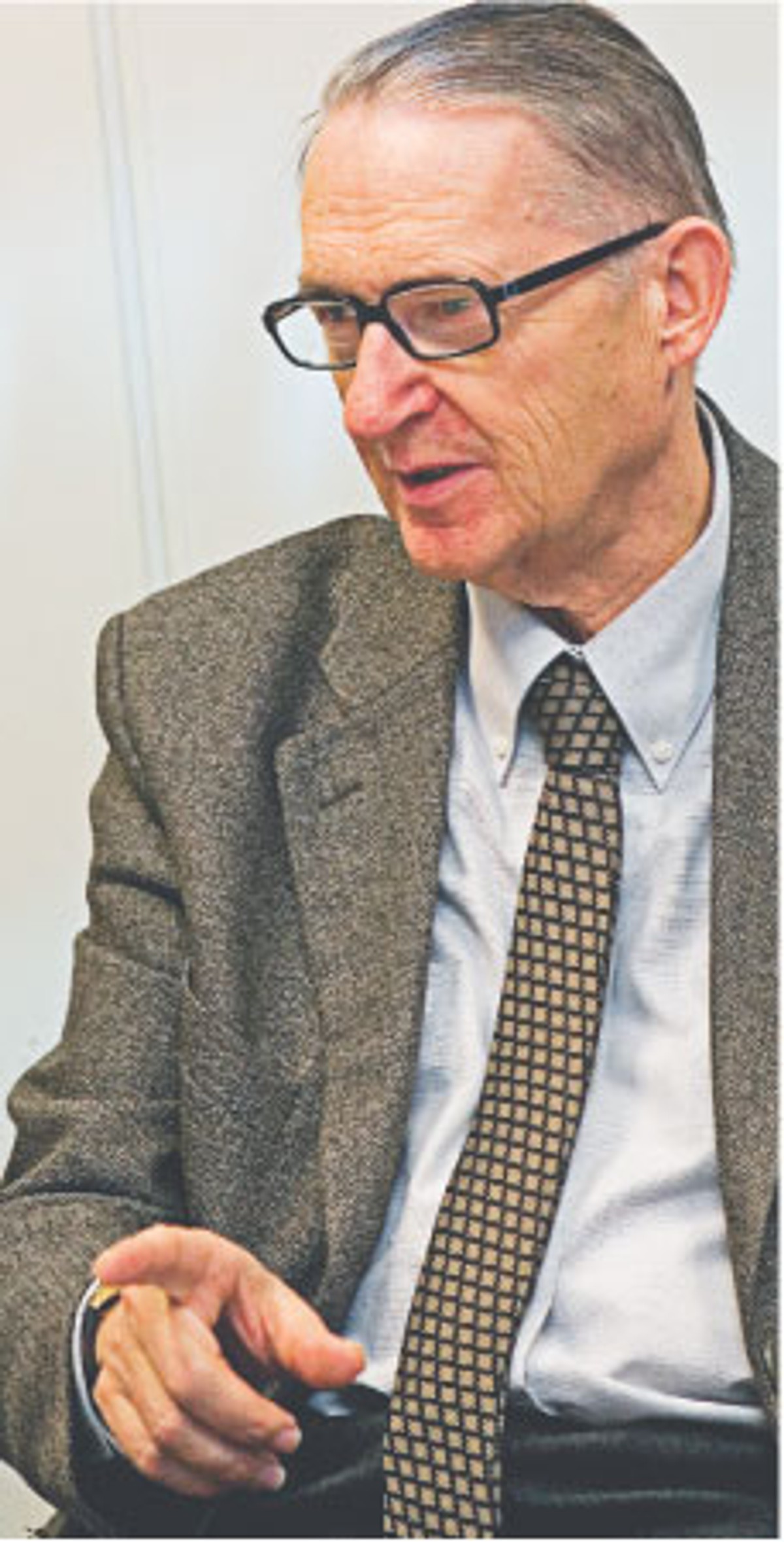 Feliks Zedler, profesor zwyczajny na Wydziale Prawa i Administracji Uniwersytetu im. Adama Mickiewicza w Poznaniu Fot. Marek Matusiak