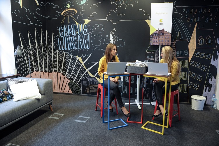 Google Campus Warsaw<br><br>fot. (zuz) PAP/Marcin Obara