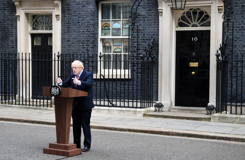 Prvi dan na poslu nakon bolovanja - Boris Džonson