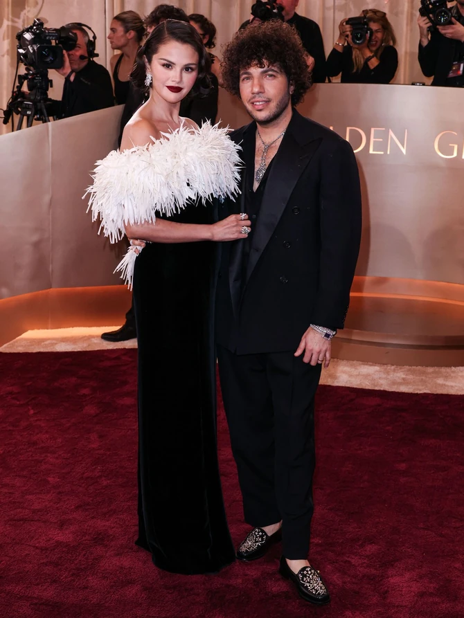 Selena Gomez i Beni Blanko na Zlatnom globusu ove godine u Los Anđelesu 