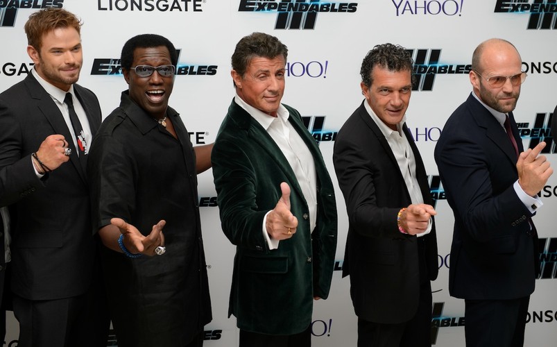 Na premierze nie zabrakło gwiazd 'Niezniszczalnych 3'. Do Londynu przybyli: Kellan Lutz, Wesley Snipes, Sylvester Stallone, Antonio Banderas i Jason Statham