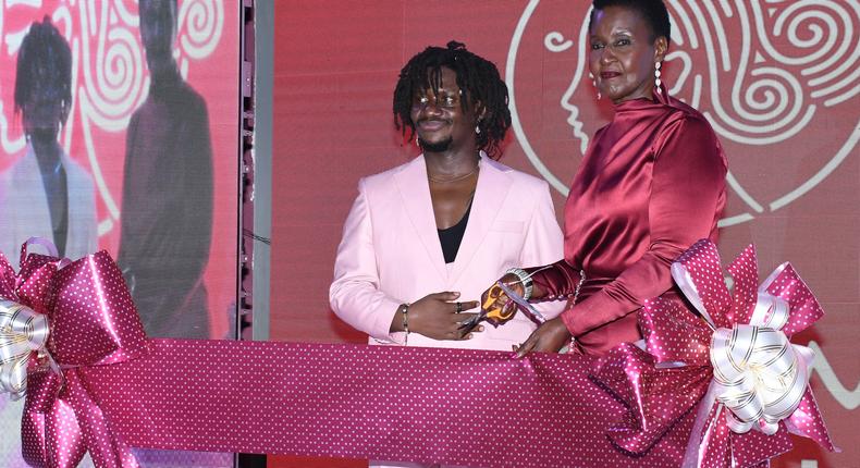 Hon Amelia Kyambadde and Kennedy Zziwa unveiled the Zziwa Hair Academy in Nansana