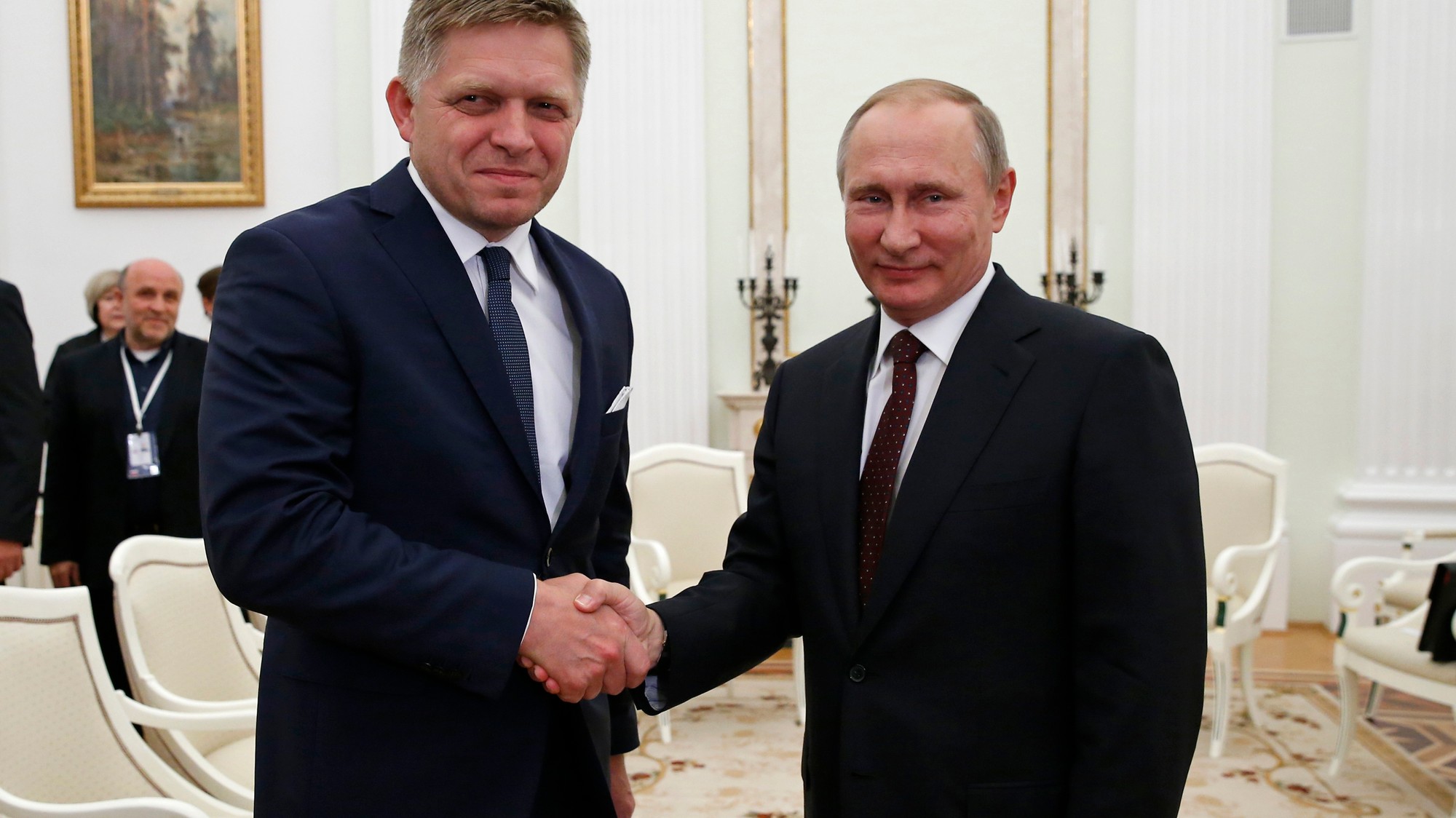Robert Fico s Vladimirom Putinom