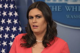 Sarah Huckabee Sanders forces White House reporters to say what they're thankful for