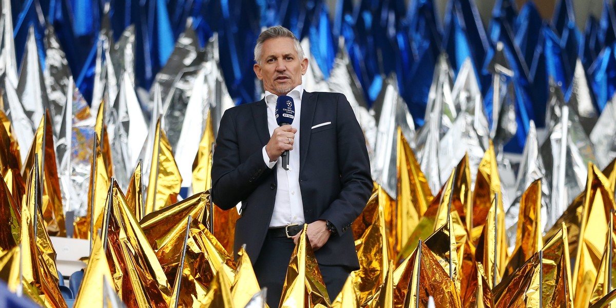 Gary Lineker padł ofiarą żartu. 