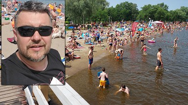 Słońce, woda, grill i disco polo. Byłem na najpopularniejszej plaży pod Warszawą