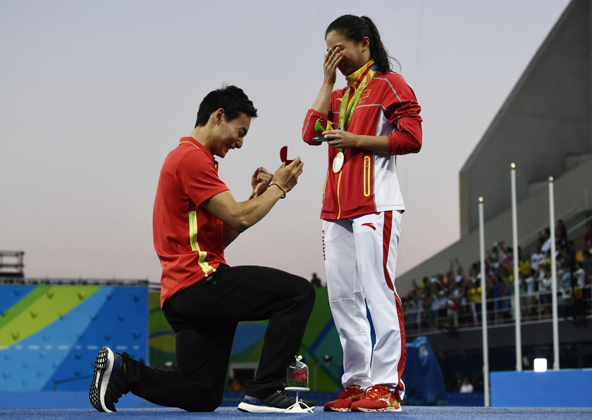 Rio 2016: He Zi zdobyła medal i... przyjęła oświadczyny