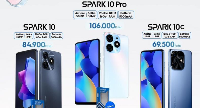 Précommandez maintenant les SPARK 10 - TECNO