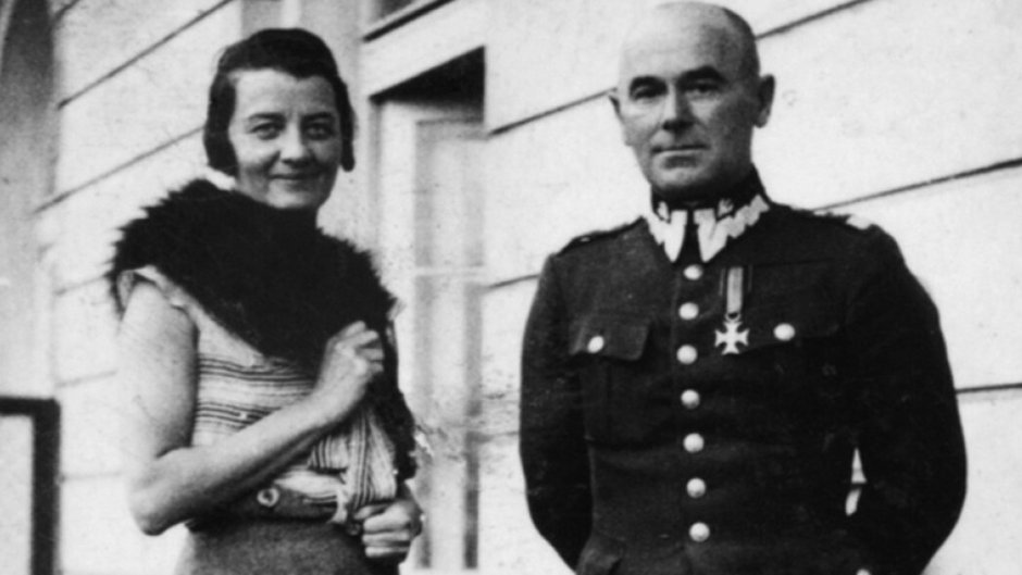 Marszałek Edward Rydz-Śmigły i Marta Thomas-Zaleska. Fotografia z archiwum rodzinnego Hulanickich. 