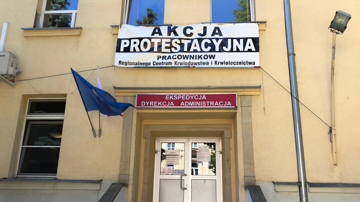 Dziś w Regionalnym Centrum Krwiodawstwa i Krwiolecznictwa w Lublinie rozpoczęło się referendum strajkowe. Od wielu miesięcy pracownicy domagają się podwyżek i lepszego traktowania.