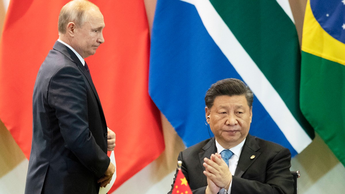 Władimir Putin i Xi Jinping 