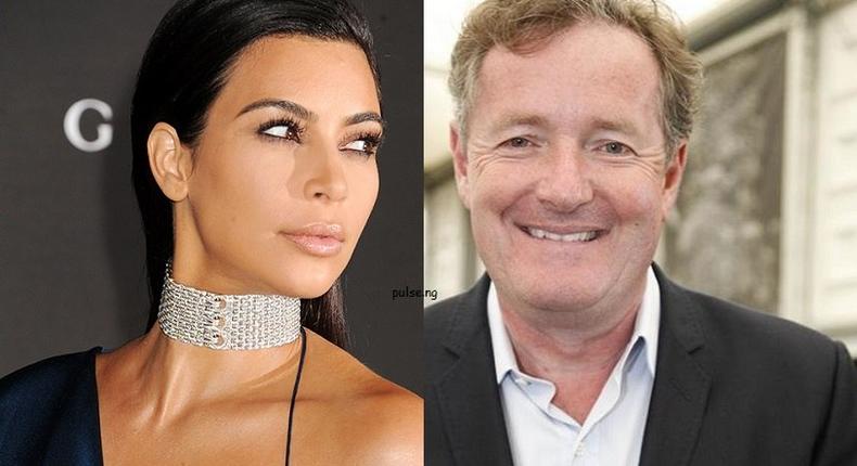Kim Kardashian, Piers Morgan feud