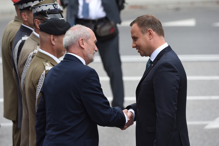 DEFILADA Z OKAZJI ŚWIĘTA WOJSKA POLSKIEGO